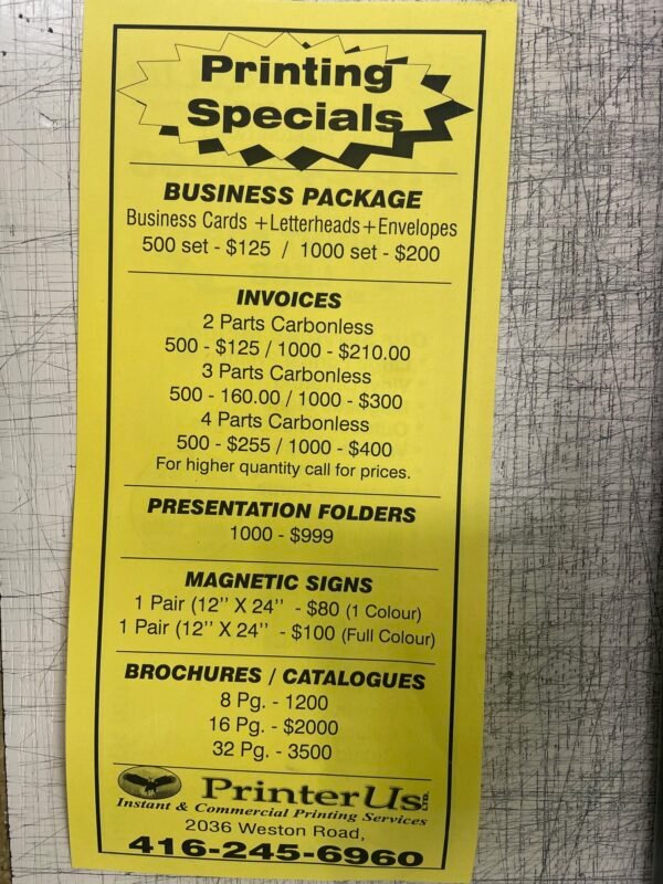 BROCHURE - COLOUR